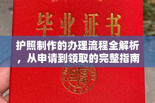 通榆护照制作的办理流程全解析，从申请到领取的完整指南