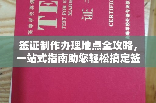 通榆签证制作办理地点全攻略，一站式指南助您轻松搞定签证