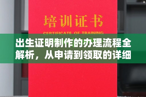 通榆出生证明制作的办理流程全解析，从申请到领取的详细指南